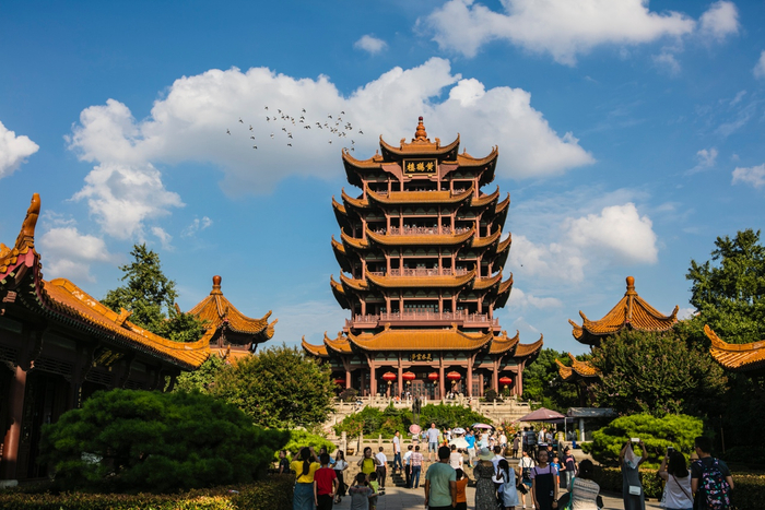 黄鹤楼公园。 黄鹤楼管理处 供图