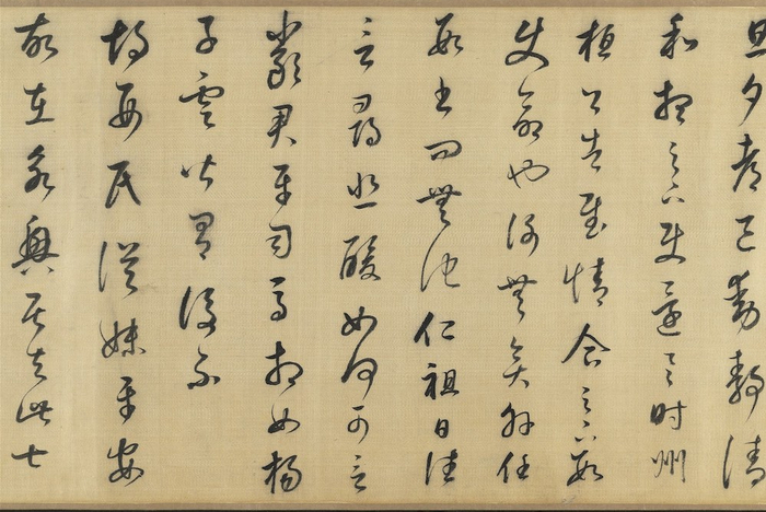 明 董其昌 临十七帖（局部）