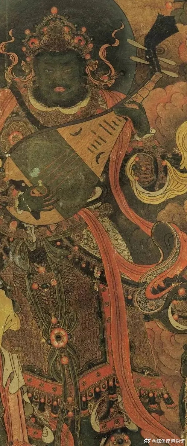 法海寺壁画《帝释梵天礼佛护法图》|佛教|人物|衣冠|四大天王|毛发_新浪新闻