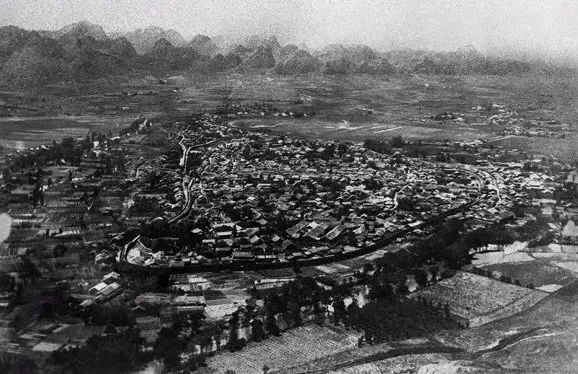 解放初期的文山城 图源七乡先锋