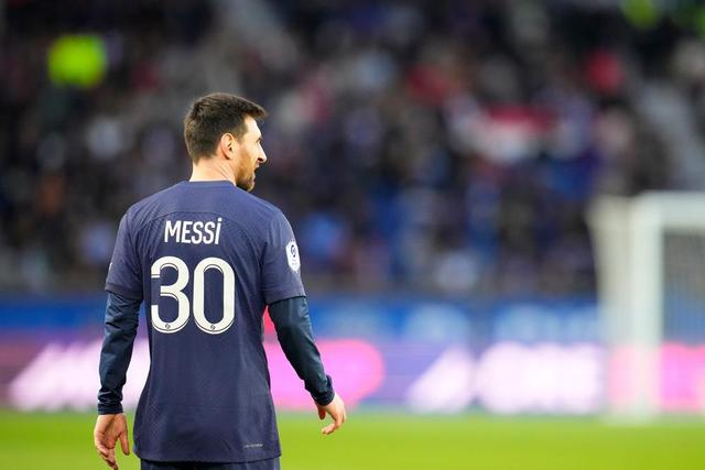 北京时间3月20日凌晨，“大巴黎”在法甲联赛中主场不敌雷恩，踢满全场的梅西没有进球。图片来源：新华社