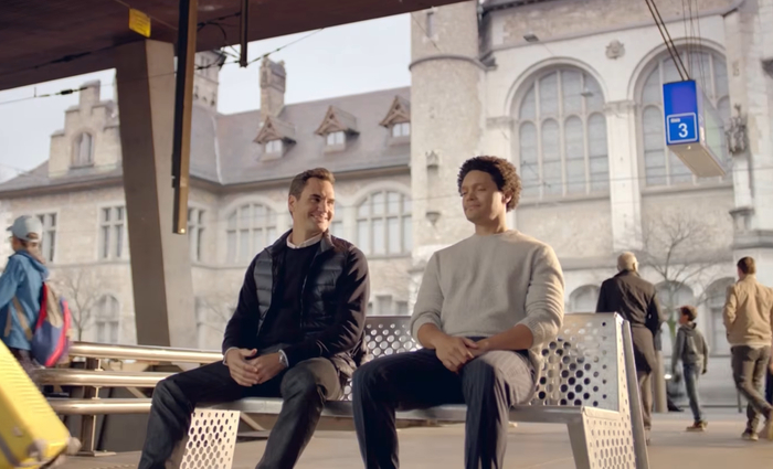 费德勒免费出演宣传片。