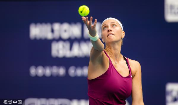 33岁的科维托娃首次在迈阿密夺冠。