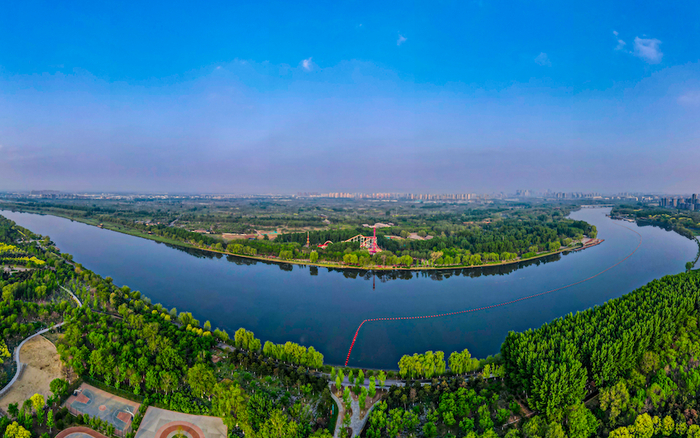 通州大运河森林公园。图/IC Photo