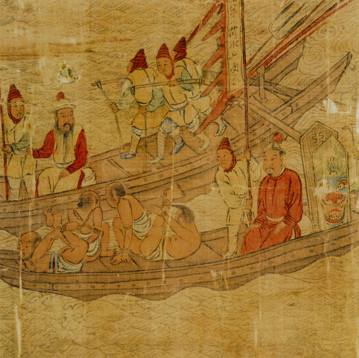 《抗倭图》卷（局部）