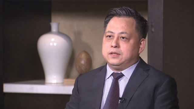 传音控股董事长竺兆江。图源：中国环球电视网