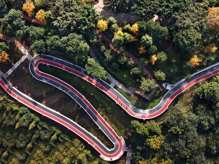 崖线山城步道 大渡口区委宣传部供图