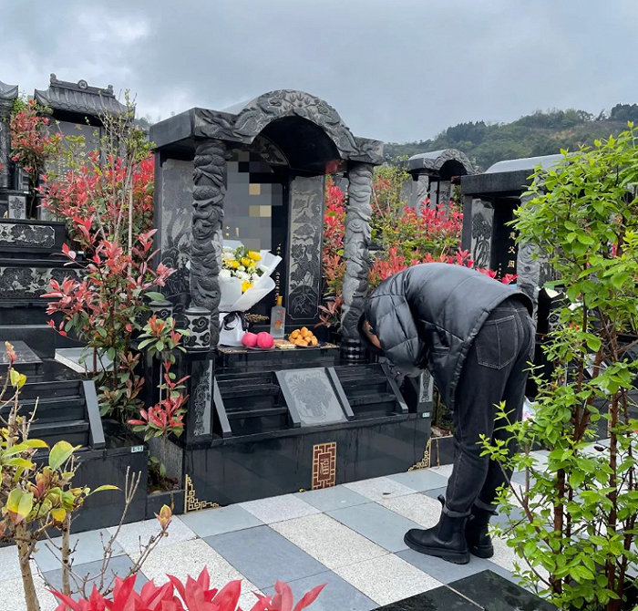 图|林涛代扫工作照