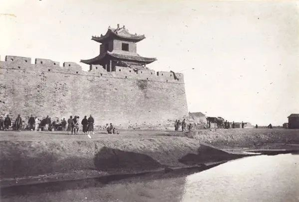 天津东南角及魁星阁旧影