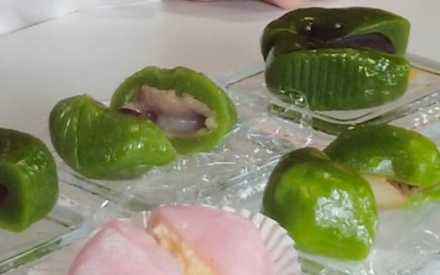 不同口味的青团。  新京报资料图