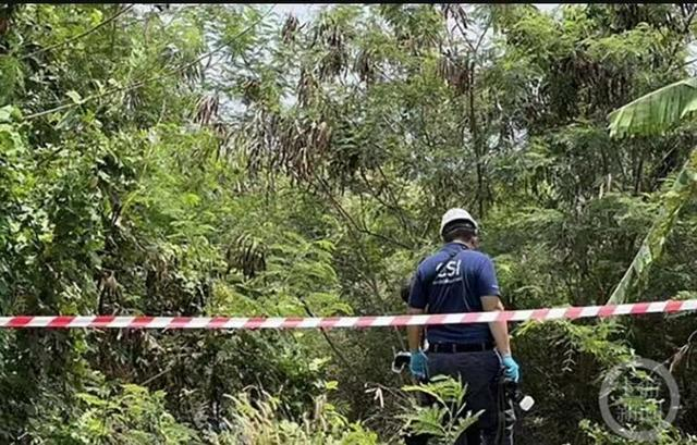 案发现场。图片来源/泰国警方