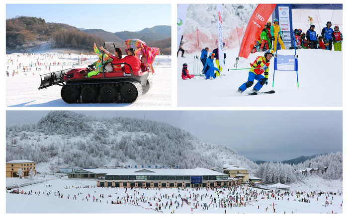 神农架林区目前拥有4个滑雪场。  受访者供图