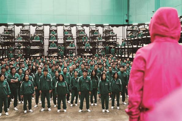             韩剧《鱿鱼游戏》剧照  图GJ          