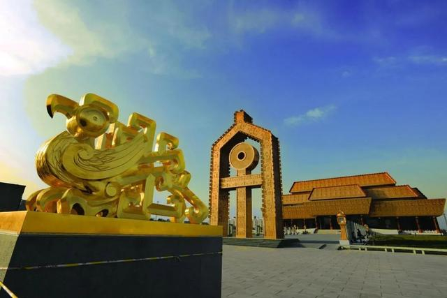 ▲位于安阳市区的中国文字博物馆。