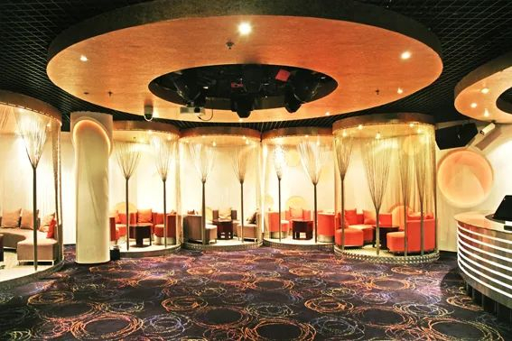 ▲KTV内部。图片来源 北京大学中关新园官网