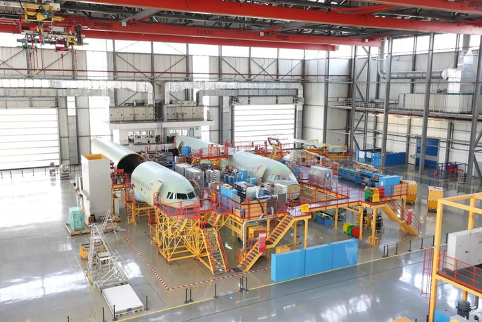 天津总装线。企业供图