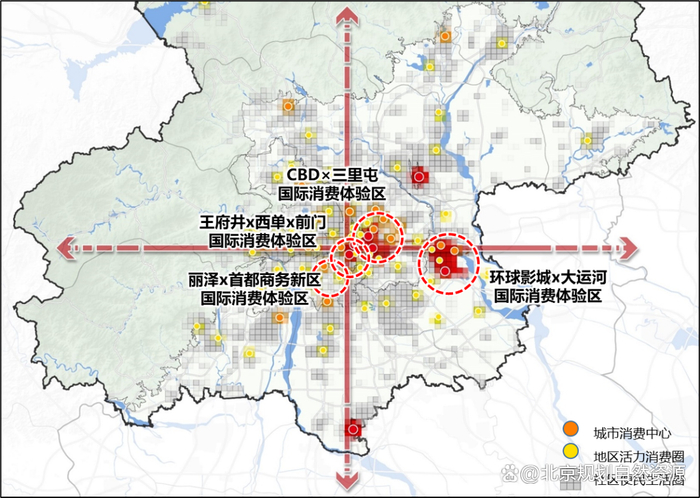 国际消费体验区布局规划图