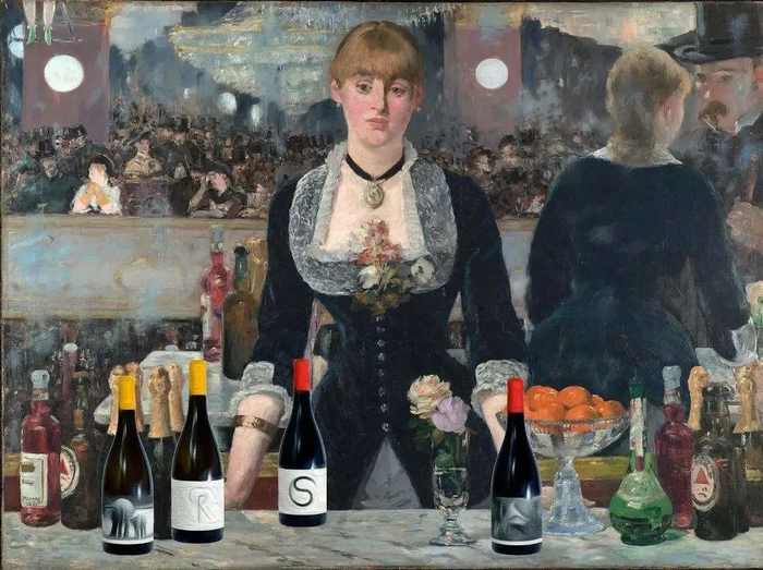 《女神游乐厅的吧台》 / 爱德华·马奈，1882