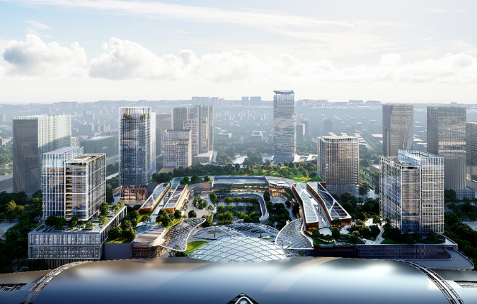 广州环球贸易广场（广州南站ICC）项目效果图