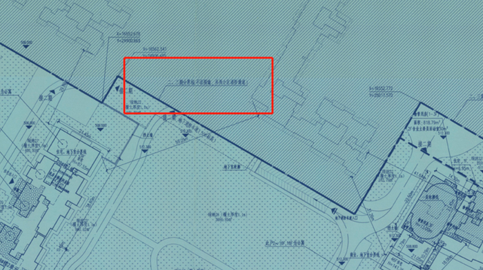 滨江壹号总平图。