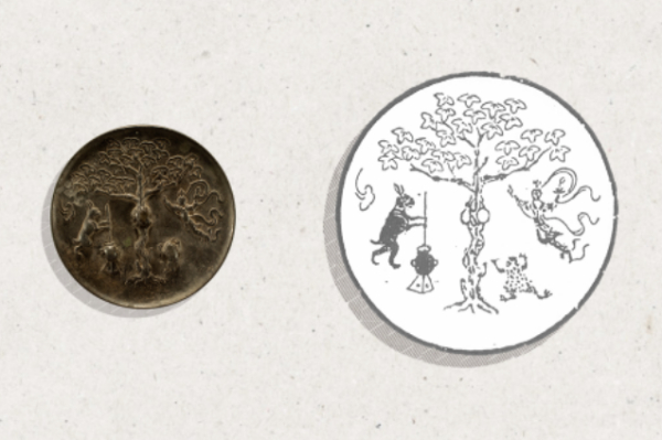 明仿唐月宫图铜镜