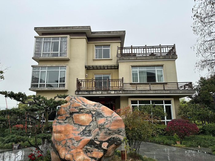 朱荣林和王桂芬用来抱团养老的三层楼房