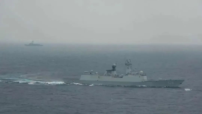 环台岛战备警巡和“联合利剑”演习现场画面