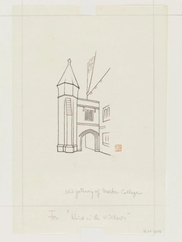 莫顿学院，蒋彝