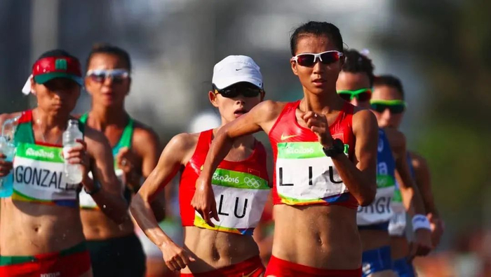 刘虹在2016里约奥运会 图 / 东京2020官网