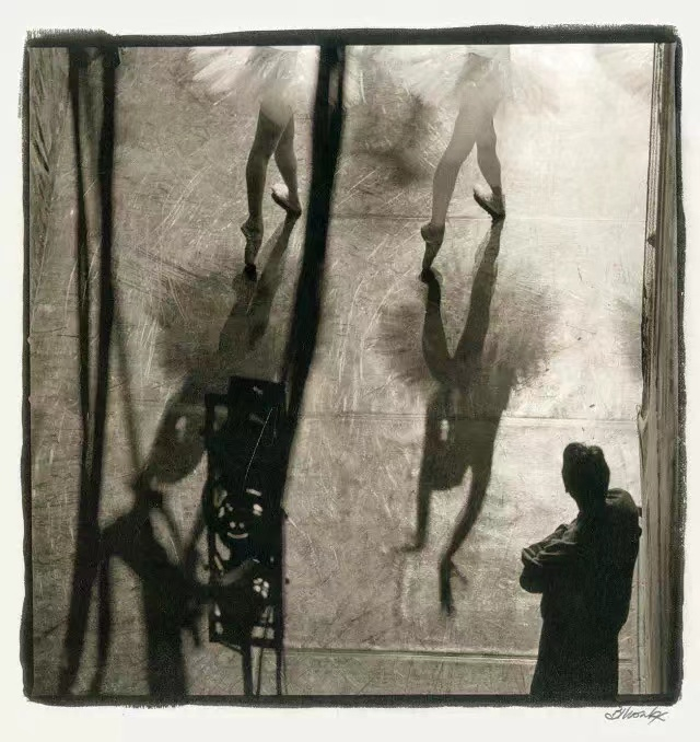 《芭蕾女孩》 铂金印相 1998年