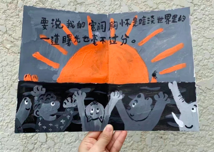 小武发布在社交媒体上的创作。（图源：小武事务所）