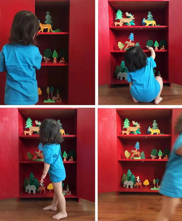 小武的大女儿，喜欢蓝色的aa。（图源：小武事务所）