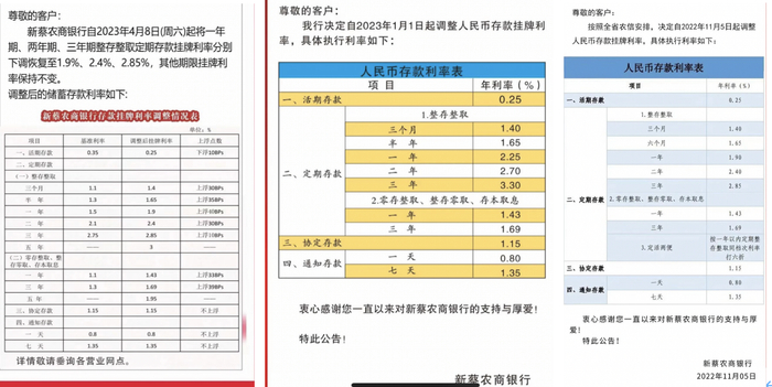 （图片来源：河南新蔡农商银行官网）