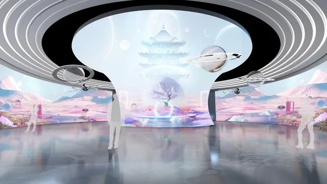 武汉馆。（效果图）