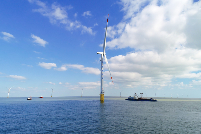 华能海上风电场。资料图