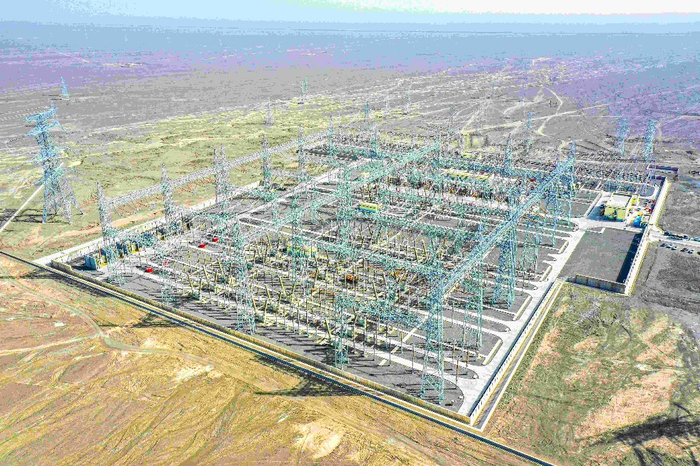 750千伏鄯善变电站。周广科摄