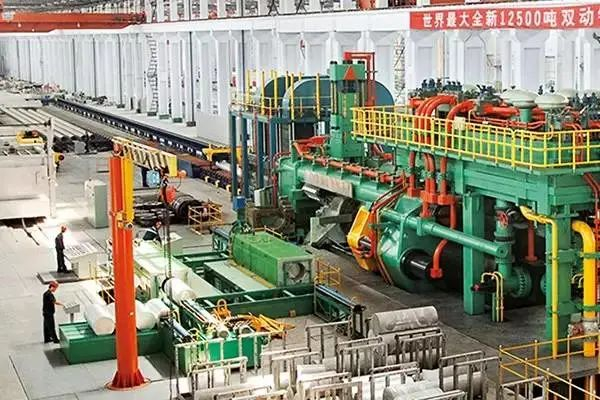 忠旺巨资购进的125万吨挤压机