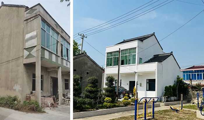 *Mona家的老宅改造前后对比