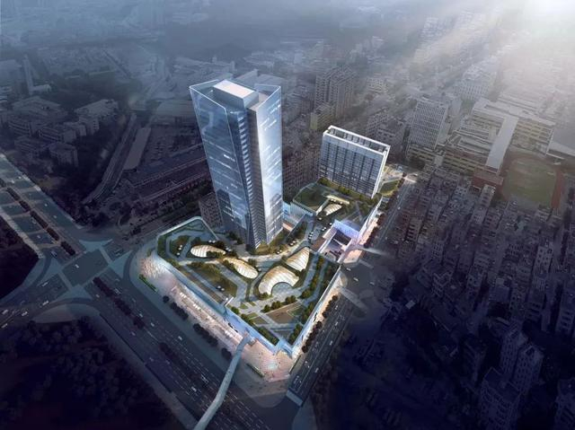万达广场项目效果图，来源深圳龙岗发布