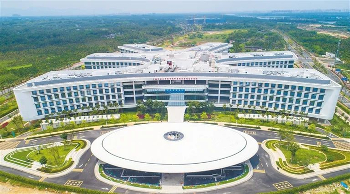 瑞金海南医院航拍图。阮琛 摄