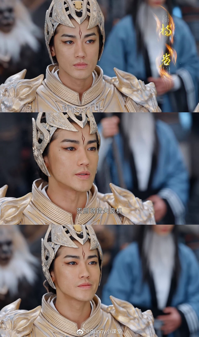 在仙侠剧《凌云志》中饰演二郎神的赤西仁……