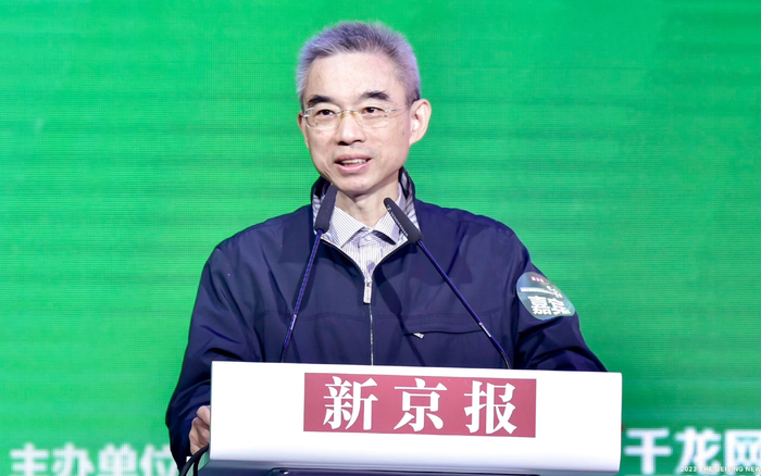 　　▲4月13日，全国政协委员、中国疾病预防控制中心流行病学首席专家吴尊友在2023新京智库春季峰会上做演讲。