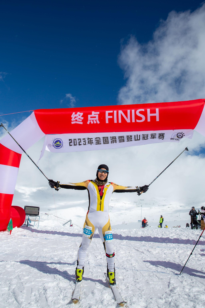 本届比赛，李铭的成绩处于中游位置。  受访者供图