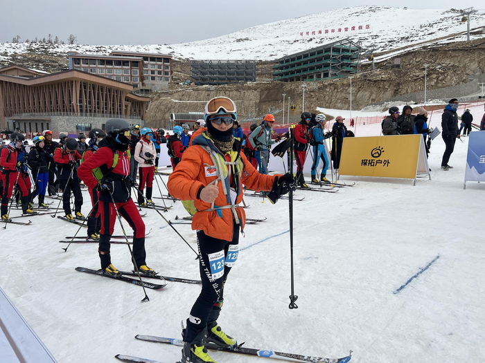 李铭是年龄最大的选手，84名运动员中，只有三人年龄在30岁以上。  受访者供图
