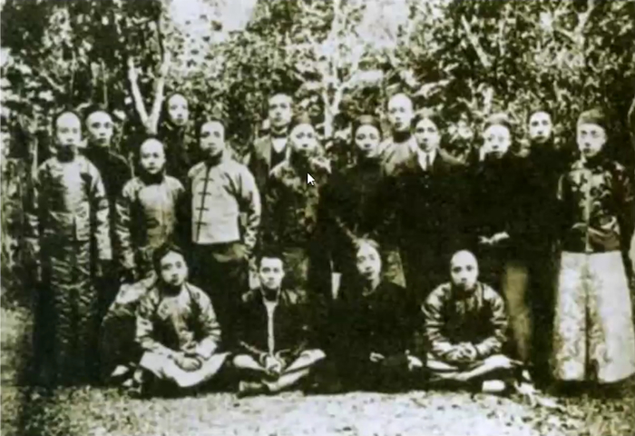 1910年黄宾虹与南社成员