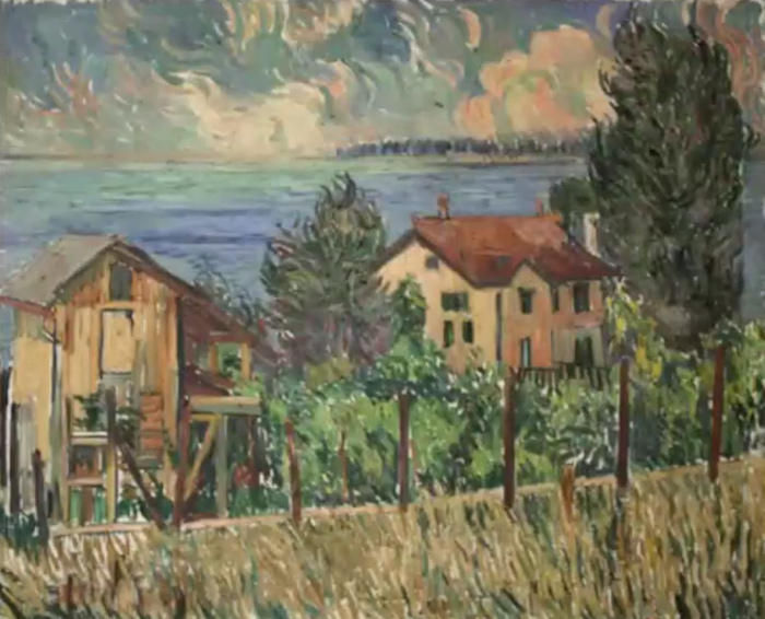 刘海粟《瑞西风景》1931年