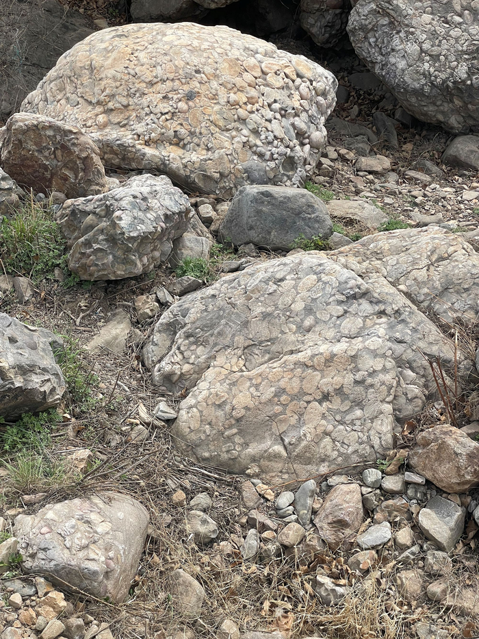 “子母石”。受访者供图