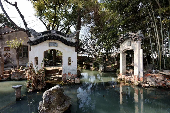 影园中的水门楼&nbsp;&nbsp;受访者供图