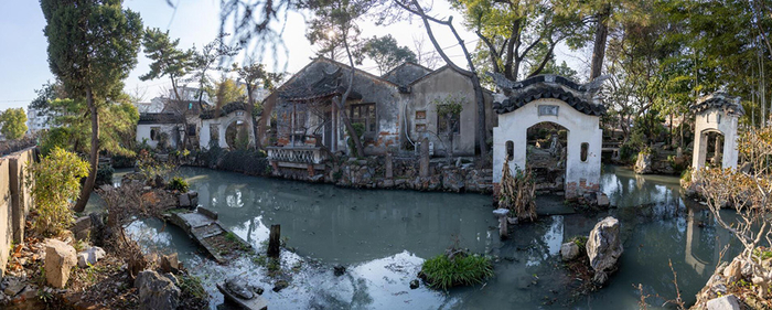 影园一景&nbsp; 风帆 图