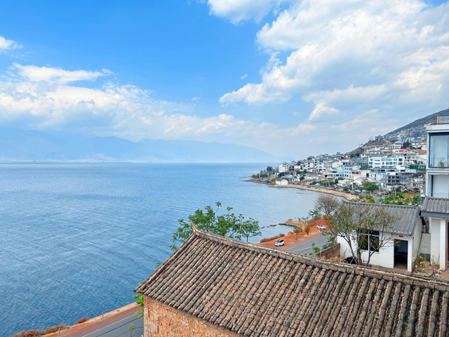 大理文笔村一景。本文除特殊标注外，均为澎湃新闻记者 迪娜尔 摄